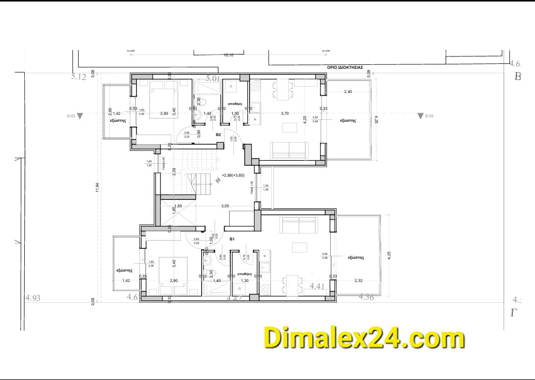 N.92 Apartment in Greece, Kavala region, Nea Peramos