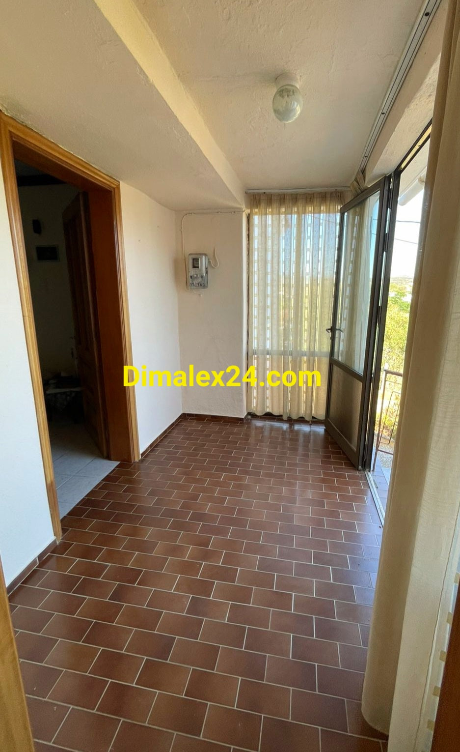 Входно предверие на къща в Проскинитес, област Родопи.