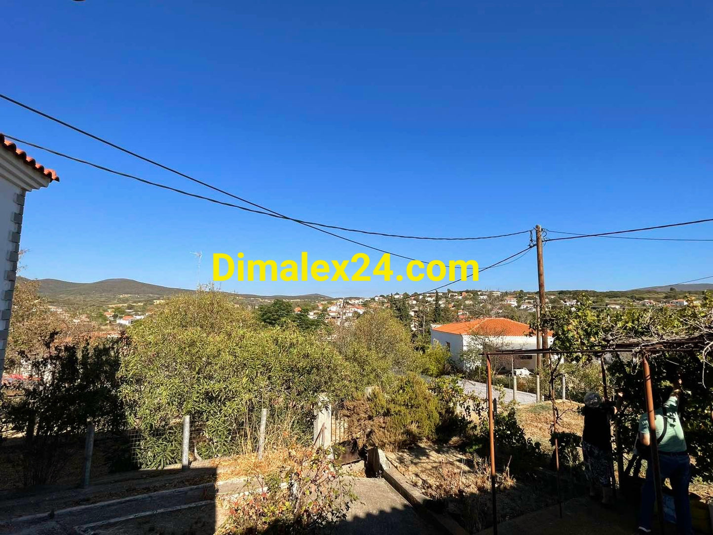 Панорамна гледка от къща в Проскинитес.