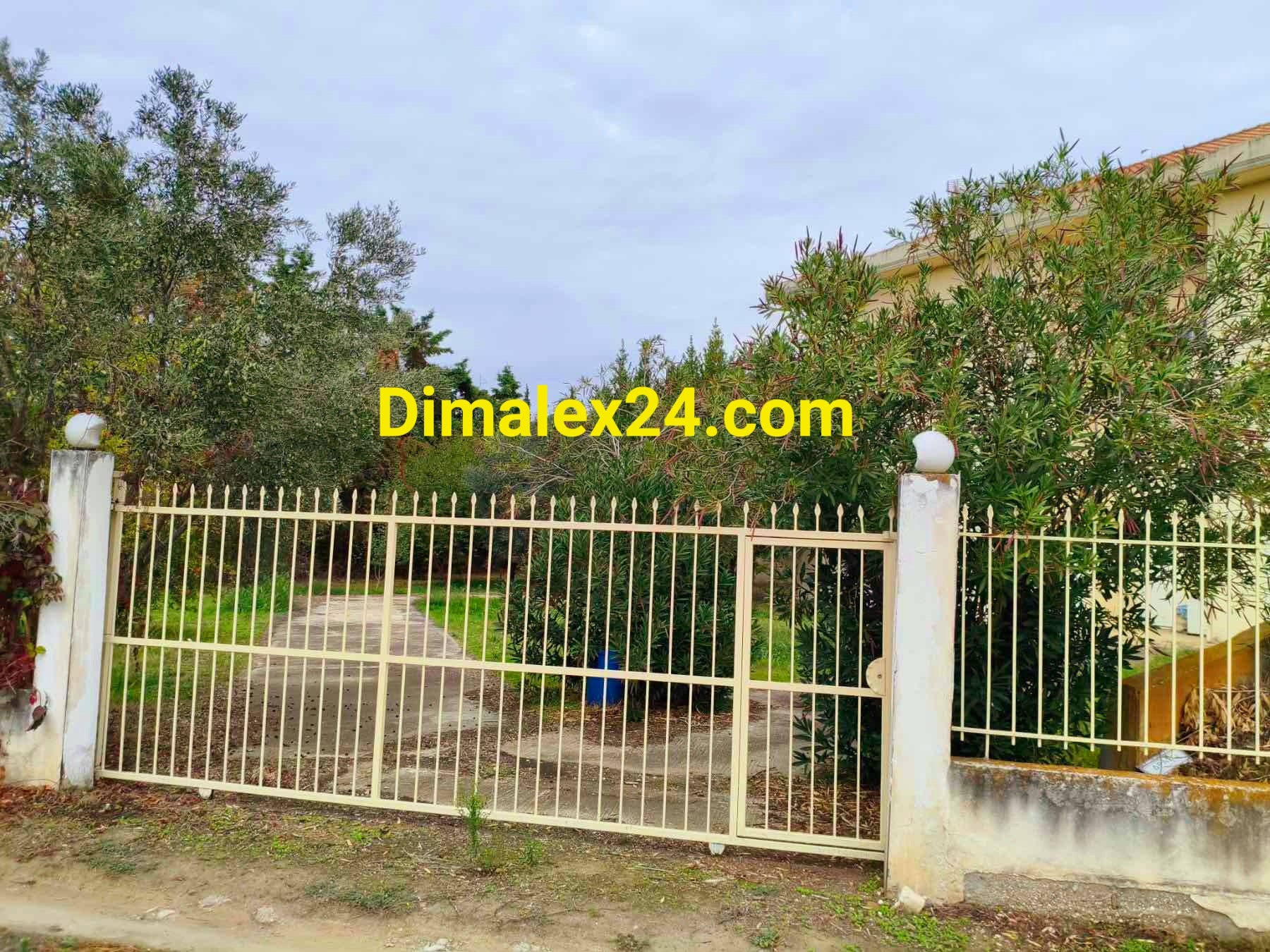 Порта на двор към къща в Комотини,област Родопи,Северна Гърция.