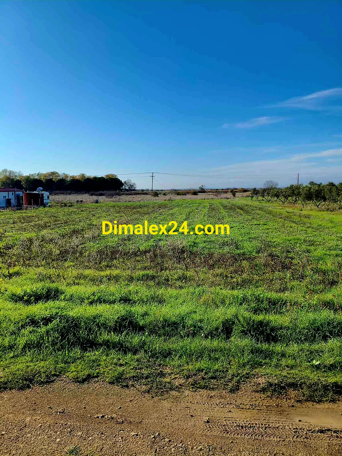 Парцел 2000 кв.м в Имерос, Северна Гърция — на 700 м от морето.