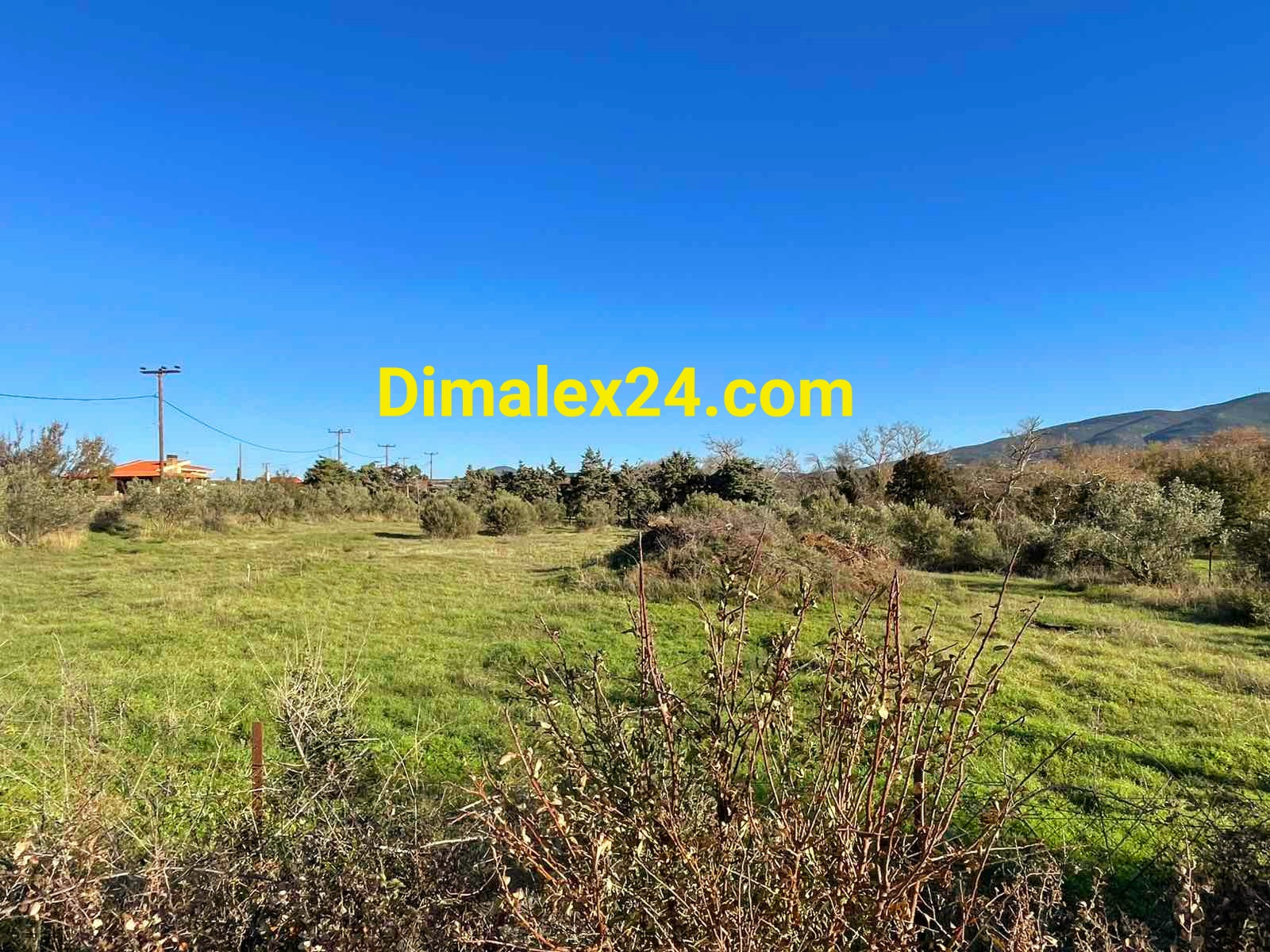 Инвестиционен парцел в Платанитис с ток и вода.Северна Гърция, област Родопи.