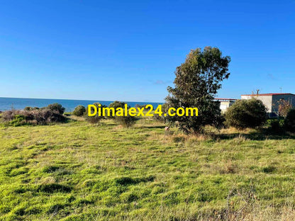 Морска панорама от имот близо до плажовете на Платанитис,област Родопи, Северна Гърция.