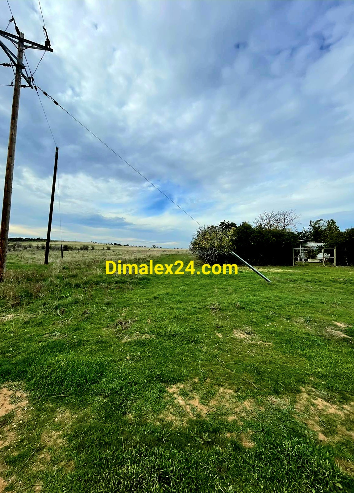 Морска гледка от имот на 580 м от плажа в Крионери,област Родопи,Северна Гърция.