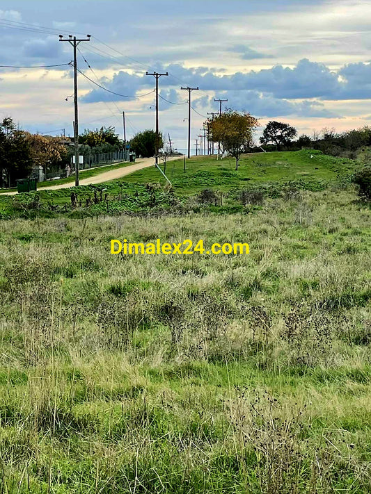 Инвестиционен парцел над “Aqua Beach Bar”, Крионери,Северна Гърция.