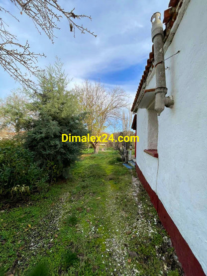 Част от двор на имот в потенциал за развитие в Кровили,област Родопи.