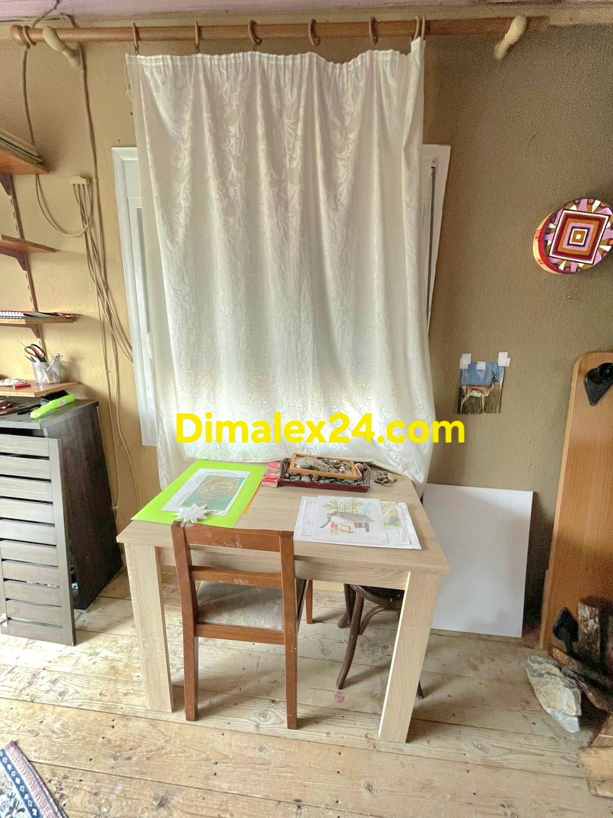 Творчески кът с бюро на имот в Гърция,област Родопи,Проскинитес.