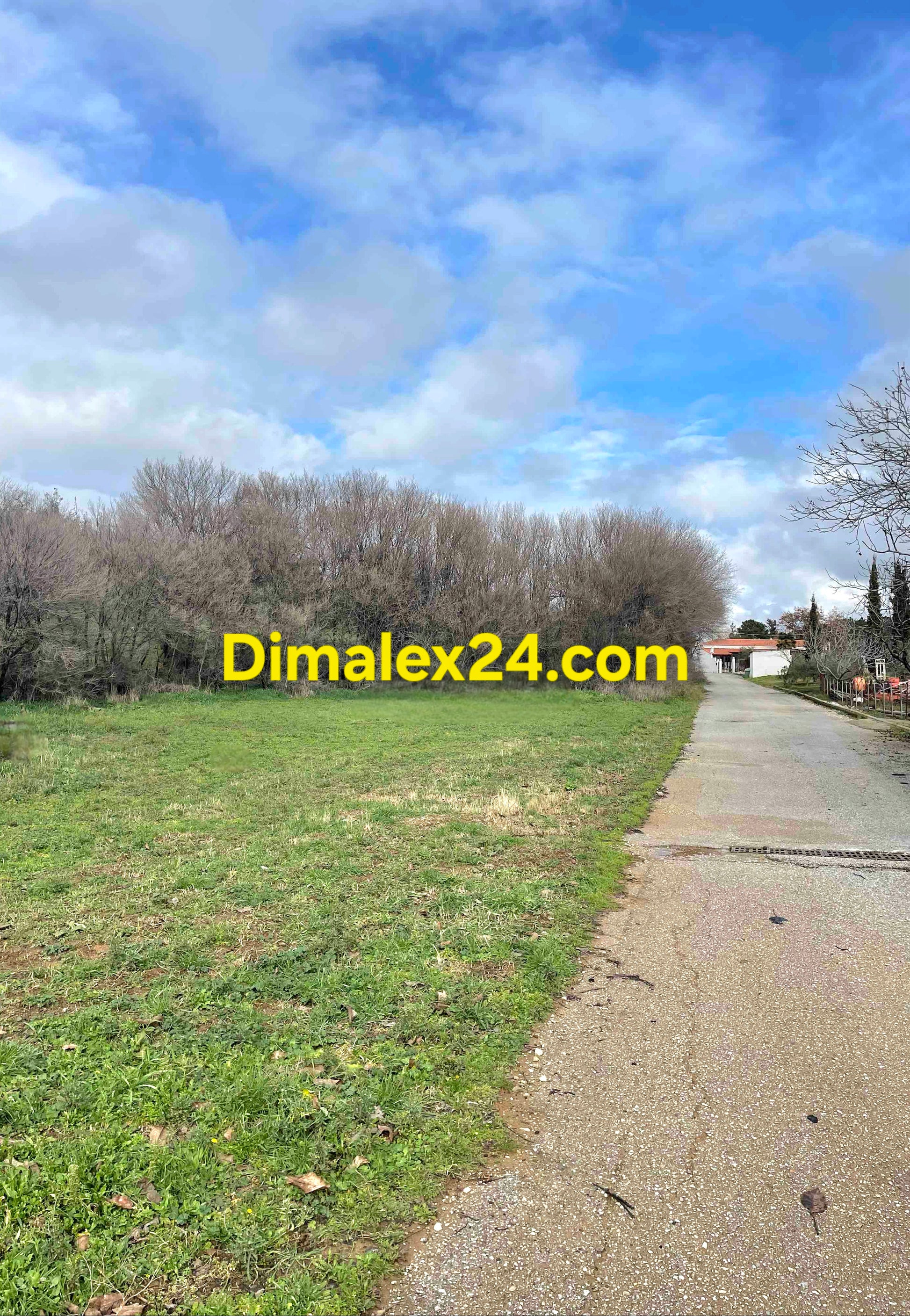 Парцел в Ксилагани,област Родопи с лице на асфалтова улица.