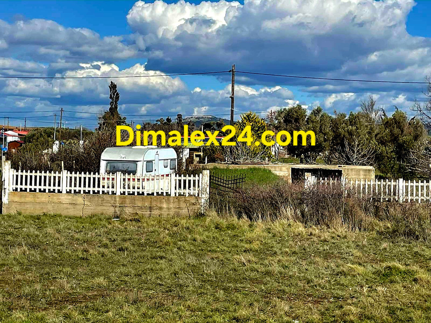 Топ инвестиционен парцел с гледка към Егейско море в област Родопи, Гърция.