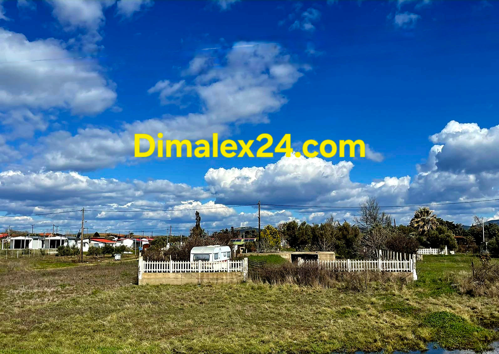 Урегулиран парцел в Крионери, Северна Гърция, с директна морска гледка.