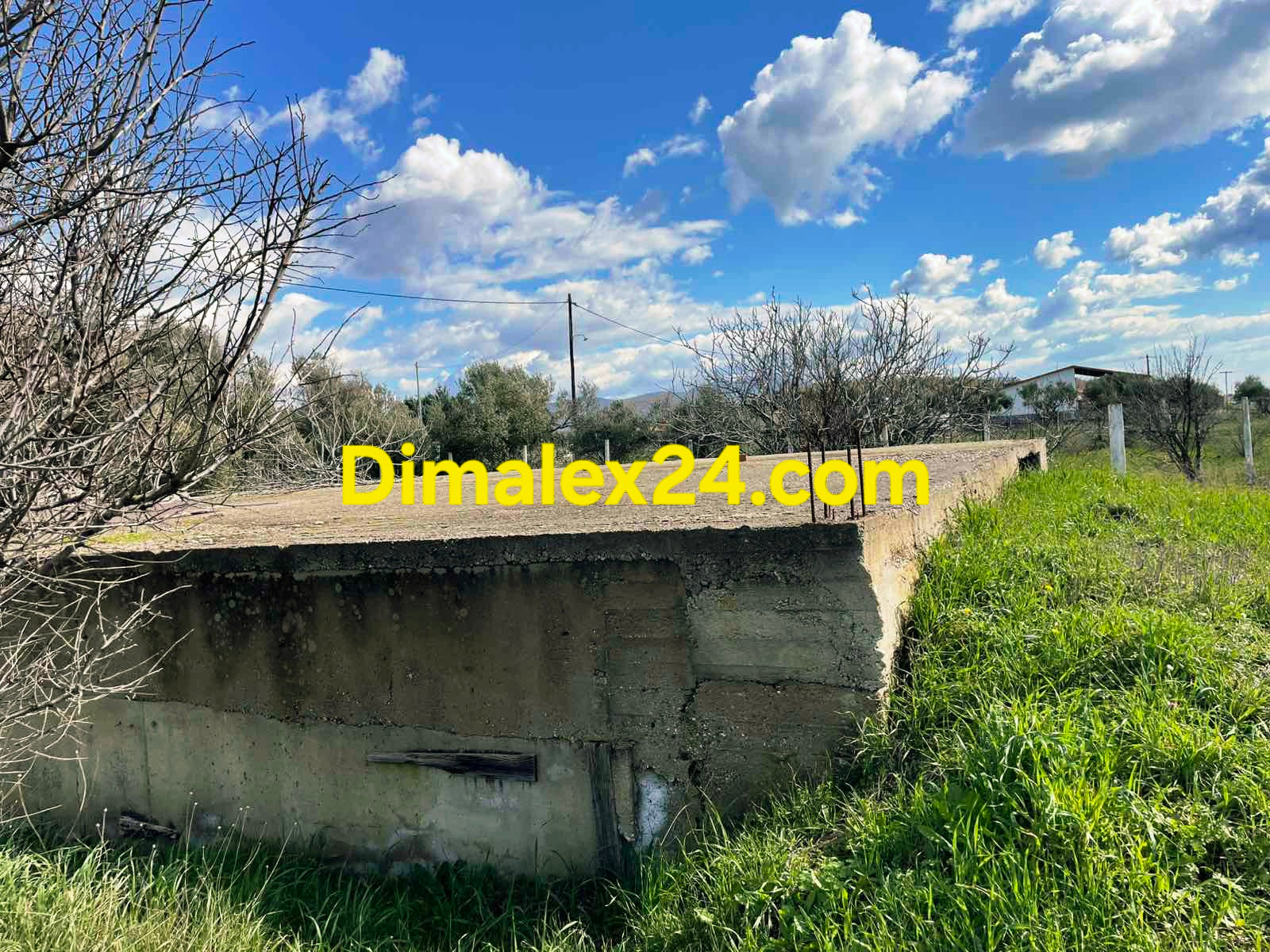 Парцел за застрояване в Крионери, Гърция – спокойствие, природа и морски хоризонт.