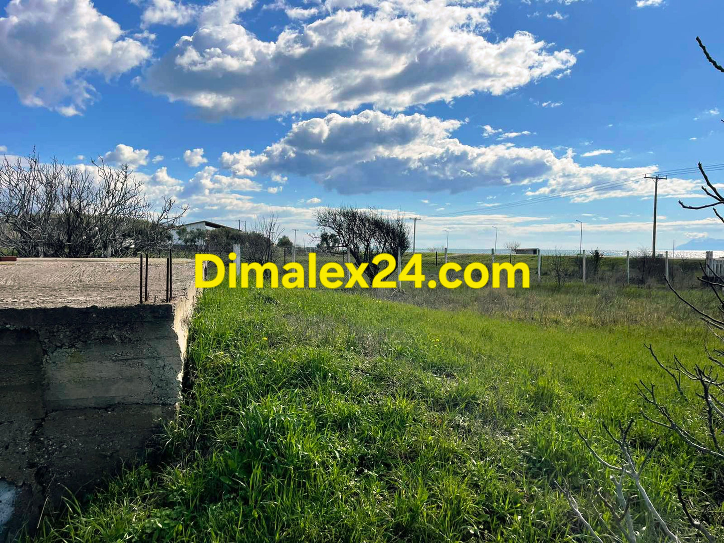 Терен с морска гледка в Северна Гърция – подходящ за вили и туристически проект.