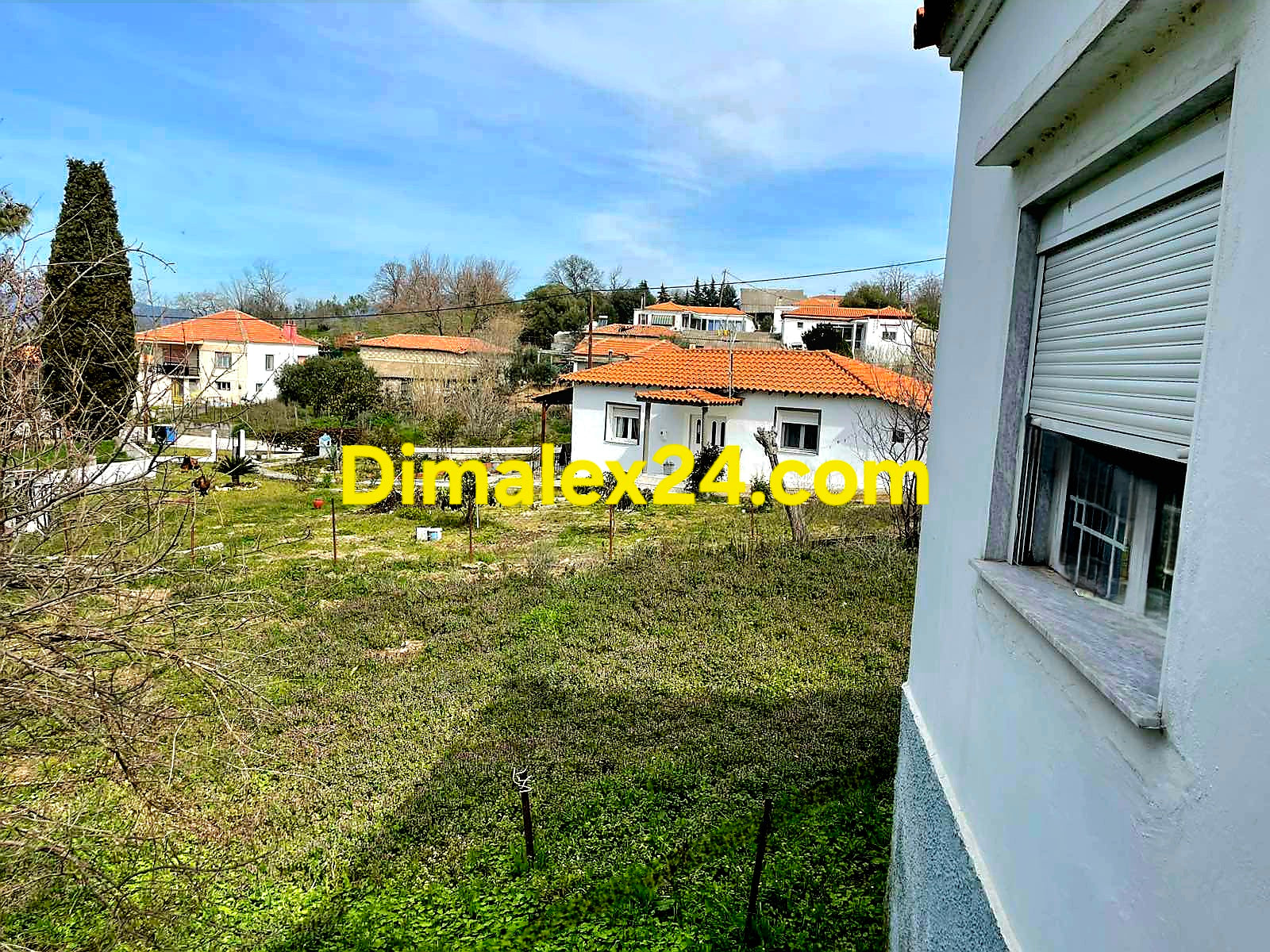 Външен изглед на къща в Неа Калисти област Родопи.