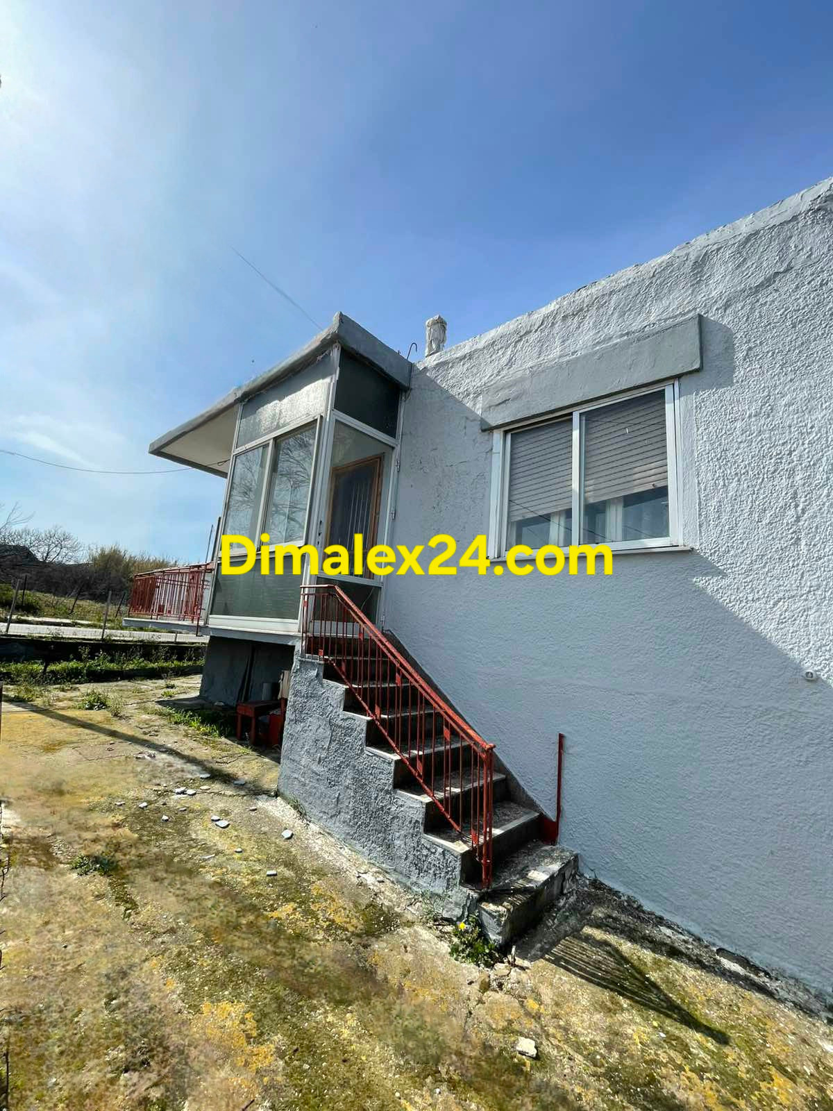 Къща в Пагурия област Родопи външен изглед.