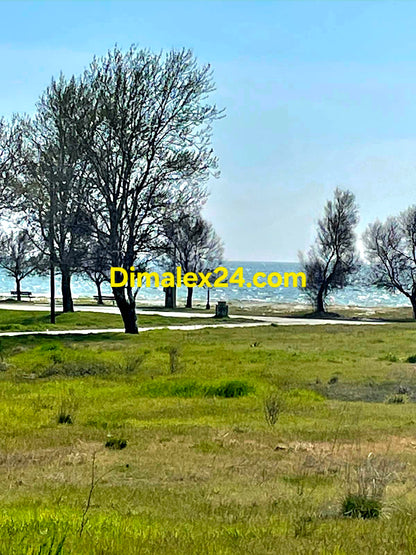 Панорамна гледка от имот в Гърция, Паралия Меси, Родопи.