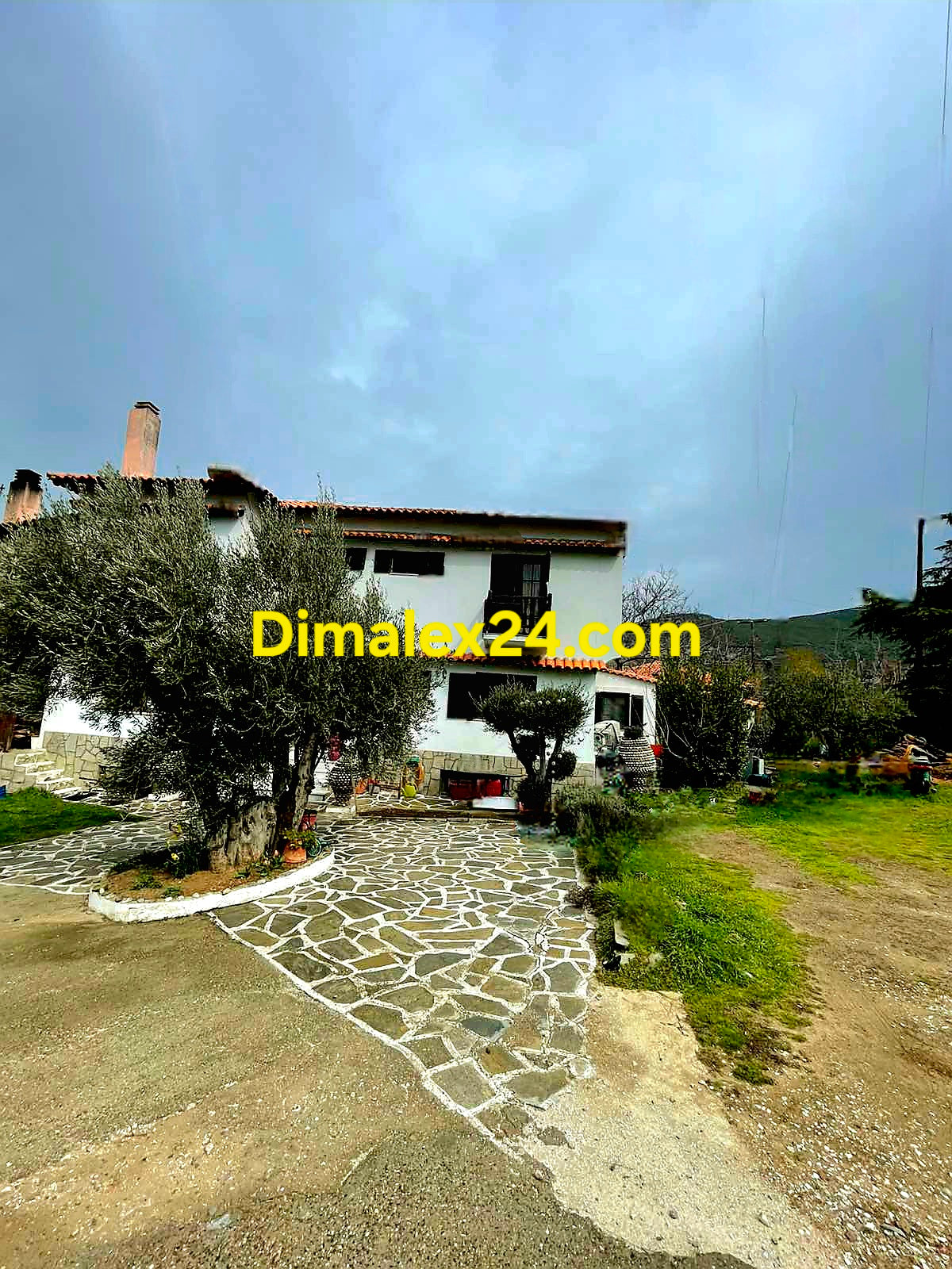 Къща с гледка към Тасос панорама.